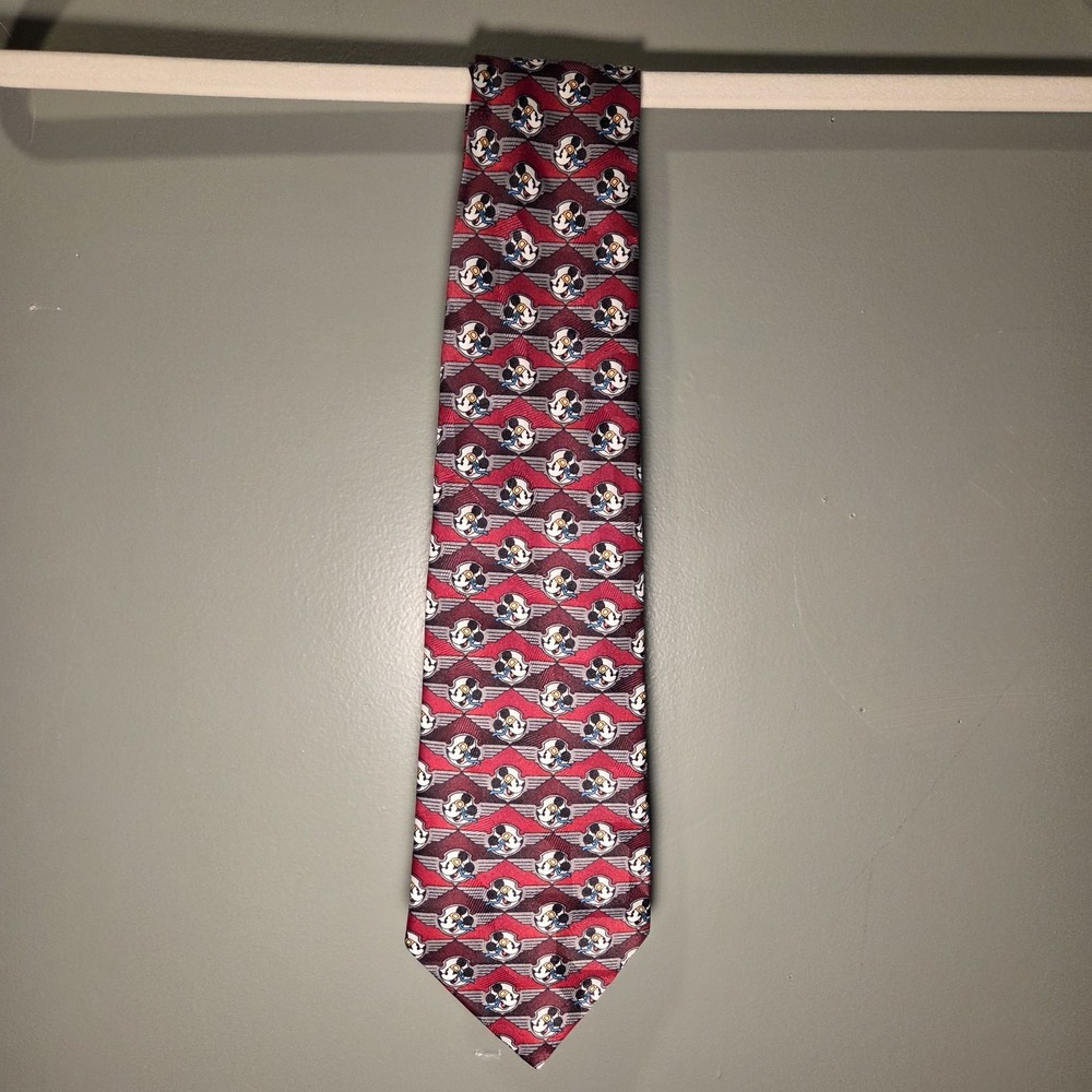 Disney Mickey Unlimited Men's Neck Tie Pilot Mickey Mouse